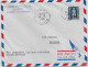 1953 - ALGERIE - ENVELOPPE Par AVION 1° LIAISON POSTALE AERIENNE AIR FRANCE De ALGER => OUARGLA - Airmail