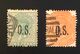 Regina Vittoria Francobolli Di Servizio/ Queen Victoria, Service Stamps - Anno/year 1896 - P.13 - Oblitérés