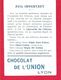 Lot 9 Chromos Chocolat De L'Union à LYON La Chasse Dans Le Monde Faucon, Morses, Ours,Tigre, Croco, Sanglier, Rennes - Other & Unclassified