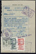 Espagne - 1957 - Affranchissement Fiscal - Visado De Permanencia - Consulado De Espana. Francfort - B/TB - - Postage-Revenue Stamps