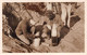 FRONT D'ARAGÓ Guerre D'Espagne 1936. Série B14. Préparation De La Charge D'un Obus. Carte Photo - Andere & Zonder Classificatie