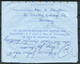 1968 Hong Kong 50c Areogramme, Air Mail Aberdeen - Cheltenham England - Cartas & Documentos