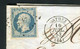 Rare Lettre D'Orthez Pour Bordeaux ( 1853 ) Avec Un N° 10 Présidence - 1852 Luigi-Napoleone
