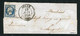 Rare Lettre De Delle Pour Langres ( 1853 ) Avec Un N° 10 Présidence - 1852 Louis-Napoleon