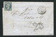 Rare Lettre Taxée De Lyon Pour Bourgoin ( 1853 ) Avec Un N° 10 Présidence - 1852 Louis-Napoléon