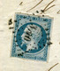 Rare Lettre D'Alger Pour Massan ( 1853 ) Avec Un N° 10 Présidence - 1852 Louis-Napoléon