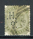 INDE ANGLAISE (GB) - VICTORIA - N° Yt 39 Obli. ERFORÉ (.H. °.) - 1858-79 Kolonie Van De Kroon