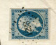 Rare Lettre De Foix Pour Boulogne Sur Gesse ( 1853 ) Avec Un N° 10 - 25 Centimes Présidence - 1852 Luigi-Napoleone
