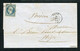 Rare Lettre De Digne Pour Voiron ( 1854 ) Avec Un N° 10 - 25 Centimes Présidence - 1852 Louis-Napoléon