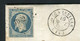 Rare Lettre De Decazeville Pour Rodez ( 1853 ) Avec Un N° 10 - 25 Centimes Présidence - 1852 Louis-Napoléon