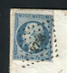 Rare Lettre De Ruffec Pour Paris ( Charente 1853 ) Avec Un N° 10 Bord De Feuille - 25 Centimes Présidence - 1852 Louis-Napoléon