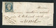 Rare Lettre De Beaulieu Sur Ménoire Pour Ussel  ( 1853 ) Avec Un N° 10 - 25 Centimes Présidence - 1852 Luigi-Napoleone