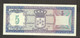 Antille Olandesi - Banconota Non Circolata FdS Da 5 Fiorini P-15b - 1984 #18 - Antilles Néerlandaises (...-1986)