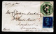 A6795) UK Grossbritannien Brief Von Burford 10.09.1852 N. Montreal / Canada Mit Seltener Mischfrankatur Mi.4 Und 7 - Brieven En Documenten