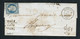 Rare Lettre De Ribérac Pour Périgueux ( 1853 ) Avec Un N° 10 - 25 Centimes Présidence - 1852 Louis-Napoléon