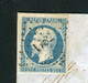 Rare Lettre De Louviers Pour Nomény ( 1853 ) Avec Un N° 10 - 25 Centimes Présidence - 1852 Louis-Napoléon