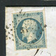 Rare Lettre D'Alais Pour Le Puy ( 1853 ) Avec Un N° 10 - 25 Centimes Présidence - 1852 Louis-Napoléon