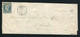 Rare Lettre De Jegun Pour Auch ( 1854 ) Avec Un N° 10 - 25 Centimes Présidence - 1852 Luigi-Napoleone