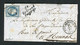 Rare Lettre Du Grand Fougeray Par Bain De Bretagne Pour Rennes ( Ille-et-Vilaine 1853 ) Avec Un N° 10 - 1852 Luis-Napoléon