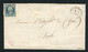 Rare Lettre De Masseube Pour Auch ( 1853 ) Avec Un N° 10 - 1852 Luis-Napoléon