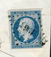 Rare Lettre De Mer Pour Vendôme ( 1853 ) Avec Un N° 10 - 1852 Louis-Napoleon
