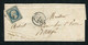 Rare Lettre D'Angers Pour Baugé ( 1854 ) Avec Un N° 10 - 1852 Louis-Napoleon