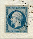 Rare Lettre De Wassy Sur Blaise Pour Montierender ( 1854 ) Avec Un N° 10 - 1852 Louis-Napoleon