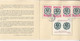 MOLDAVIA AND WALLACHIA UNION, PRINCE AL.I. CUZA, ROMANIAN IN MADRID EXILE ISSUE, BOOKLET, 4X, 1959, ROMANIA - Covers & Documents