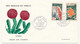 COTE Fse Des SOMALIS - 2 Env. FDC - Fleurs - Djibouti - 18 Mars 1966 - Lettres & Documents