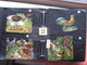 Delcampe - Anno 1885 More Than 500 Different Chromos  SCRAPS MAP 02 - ONLY Birds Chicken, Paon, Cock, Duck  GLANS BILDER, Die Cut - Animali