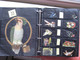 Delcampe - Anno 1885 More Than 500 Different Chromos  SCRAPS MAP 02 - ONLY Birds Chicken, Paon, Cock, Duck  GLANS BILDER, Die Cut - Animali