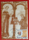 VATICANO VATIKAN VATICAN 2002 POPE LEO IX CHURCH ARNULF OF METZ FD MAXIMUM CARD BURGERBIBLIOTHEK BERN - Storia Postale