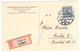 PRAHA 13 Registred Postcard Cancel 15 5 1935  Ceskoslovensky Amateursky Plavecky Svaz V Praze - Covers & Documents