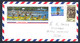 FRANCE POLYNESIA - Cover For Air Mail With Nice Illustration On Front And Back Side Of The Cover, Two Colored Franking - Lettres & Documents