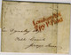 GB 1826 Wrapper To Grays Inn With Lombard Street London 2d Post In Red - ...-1840 Prephilately