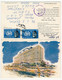 EGYPTE - Carte Postale Double - Affr. Composé, Pour Sierra Leone, 35M X2 Dag Hammarskjöld - 1962 - Hotel Hilton Le Caire - Brieven En Documenten