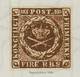 DENMARK 1851 Royal Emblem Reproduction UPU Congress Salon 1984 GERMANY Hamburg Philatelist Commemorative Sheet Block - Nuovi