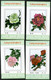 CHINA PRC - 19?? Set Of 16 Non Postal Souvenir Sheets With PEONIES. Unused.  D & O #2905. - Autres & Non Classés