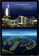 PC CPA U.A.E. DUBAI BURJ AL ARAB JUMEIRAH PALM ISL REAL PHOTO POSTCARD (b16374) - Emirats Arabes Unis