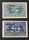 SELTEN 2 Banknoten 1948 5 Pfennig + 10 Pfennig Bank Deutscher Länder Deutschland Germany Erhaltung Siehe Scans - Collections