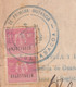 REP-419 CUBA (LG1920) REVENUE 1962 DOCS 50c (2) TIMBRE + 25c (8) JUBILACION NOTARIAL. - Portomarken