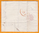 1803 - Marque Postale MILAN (Italie, Poste Française) Sur Lettre Pliée En Français Vers Paris, France - Taxe 13 - 1792-1815: Départements Conquis