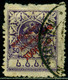 Georgia 1922 Hunger Relief, Fruit, Wheat, Not Issued, Surcharged, Mi. 36 A, VFU - Géorgie