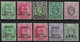 SOMALILAND 1903 - 1921 ALL DIFFERENT SELECTION INCLUDING AN UNLISTED VARIETY UNMOUNTED MINT/ MOUNTED MINT Cat £27+ - Somaliland (Protectorate ...-1959)