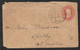 1857 US - 3c POSTAL STATIONERY ENVELOPE Sc. U1 - KNOXVILLE /0CT/ 19 /1857 - TEN To SHELBY, N. CAROLINA - ...-1900