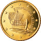 Chypre, 50 Euro Cent, 2010, SPL, Laiton, KM:83 - Cyprus