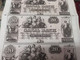 Delcampe - Estados Unidos United States Of America 20 Dollars Canal Bank 1850`s Uncut Sheet - Confederate Currency (1861-1864)