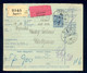 HUNGARY, CROATIA - Parcel Card For Package, Payment On Delivery, Sent From Zagreb To Kostajnica 1915 - Other & Unclassified