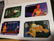 UNITED STATES USA  POCAHONTAS DISNEY PHONE CARD COLLECTION 4 CARDS    MINT CARD  ONLY 25OO SETS    PREPAID  **3669** - Collections