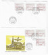 Timbres De Distributeurs - Automatenmarken - FDC - Collection De 16 Pièces - Postage Labels